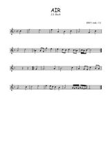 Air BWV Anh. 131 de J-S Bach